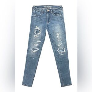 AE Super Stretched Size 6 Jeans